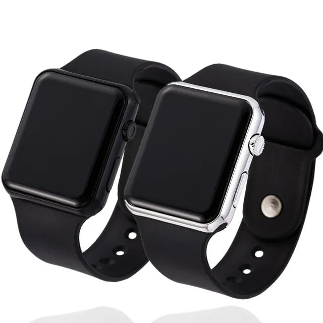 2PCS Sport Digital Watch Men