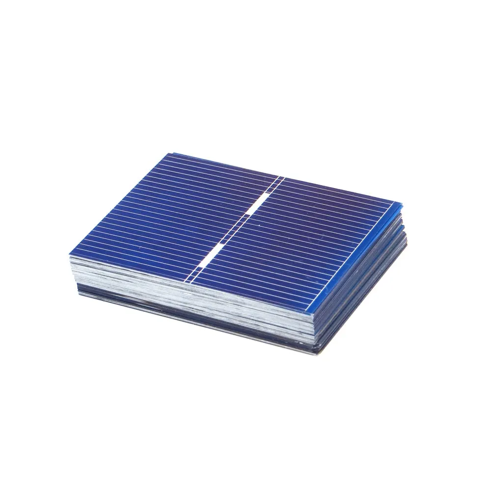 50 pcs Solar Cells DIY Charger Polycrystalline Battery Charge 5V 6V 9V 12V C60 5/6 inch Mono Poly Solar Panels Education Study