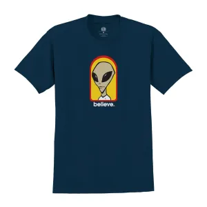 ALIEN WORKSHOP Believe T-Shirt Navy