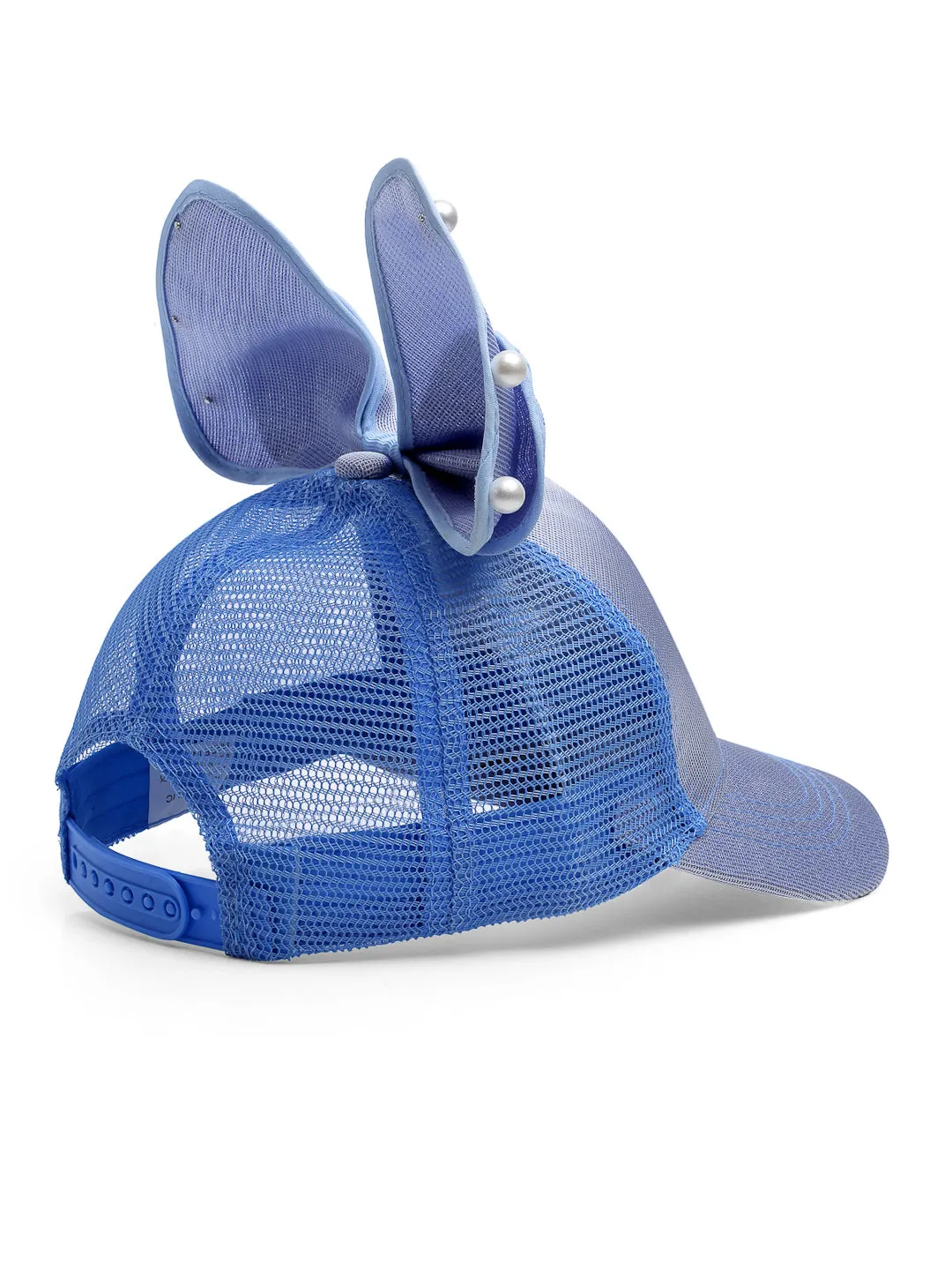 Babymoon Rabbit Ears Summer Cap Hat - Blue