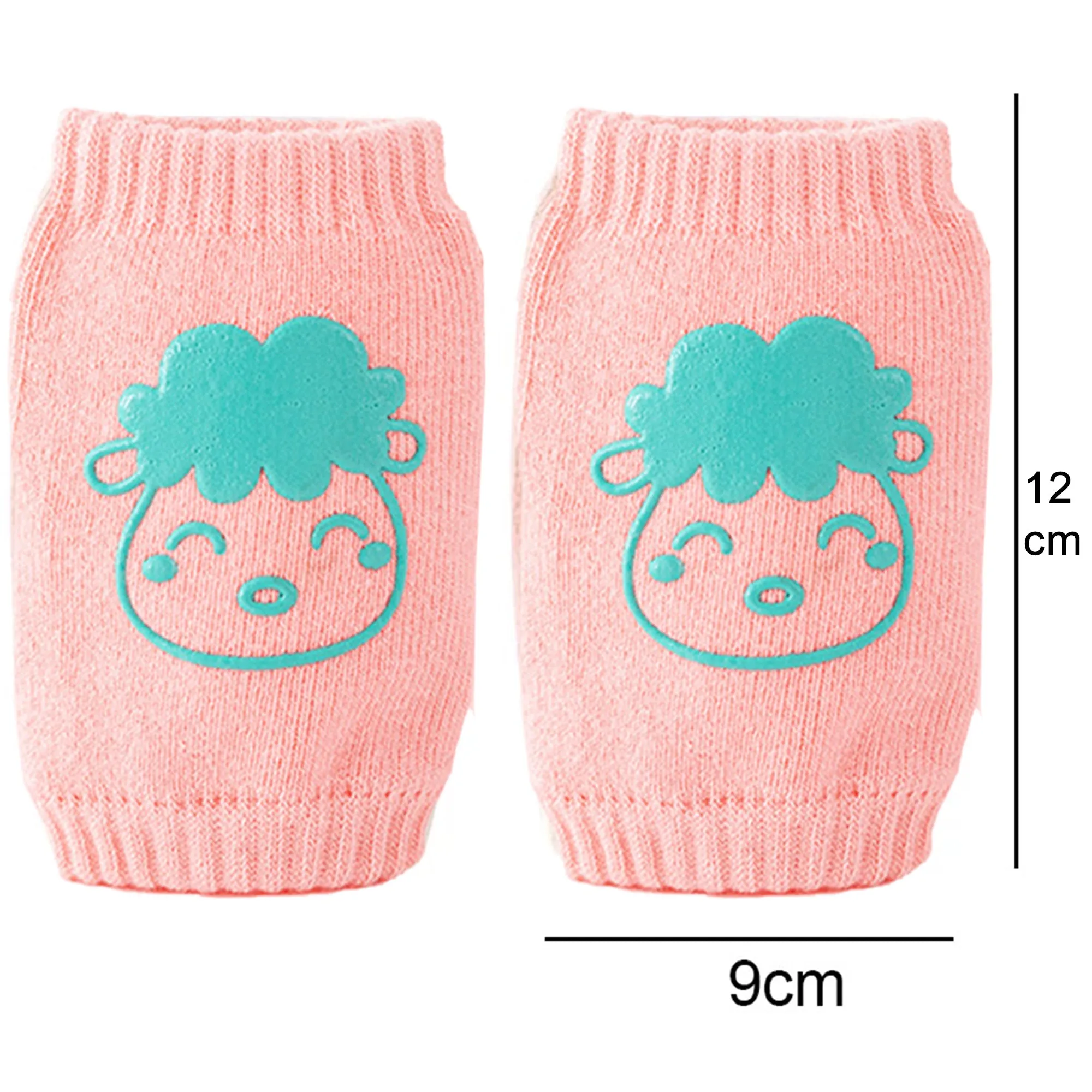 Babymoon | Set of 5 | Designer Baby Kneepads for Protection Knee Pads for Crawling, Anti-Slip Safety Protector | Multi