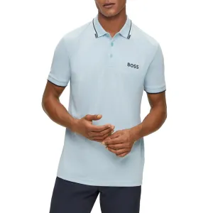 BOSS Paddy Pro Golf Polo Shirt - Open Blue