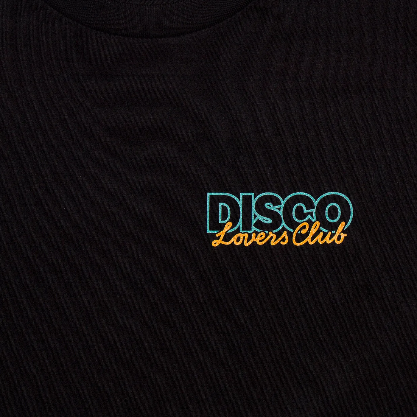 Disco Lovers Back Print - Tshirt - Black