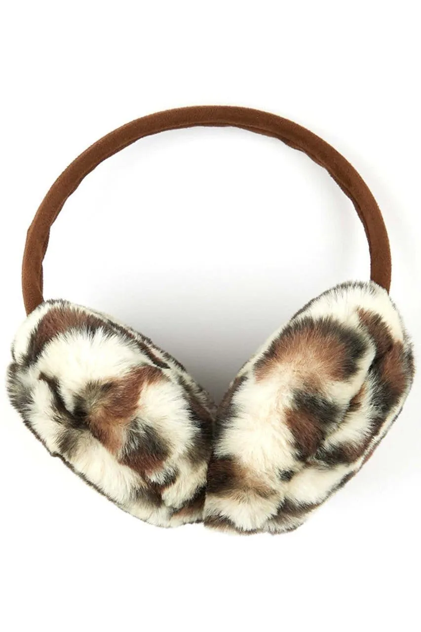 EM2364 Leopard Print Earmuffs