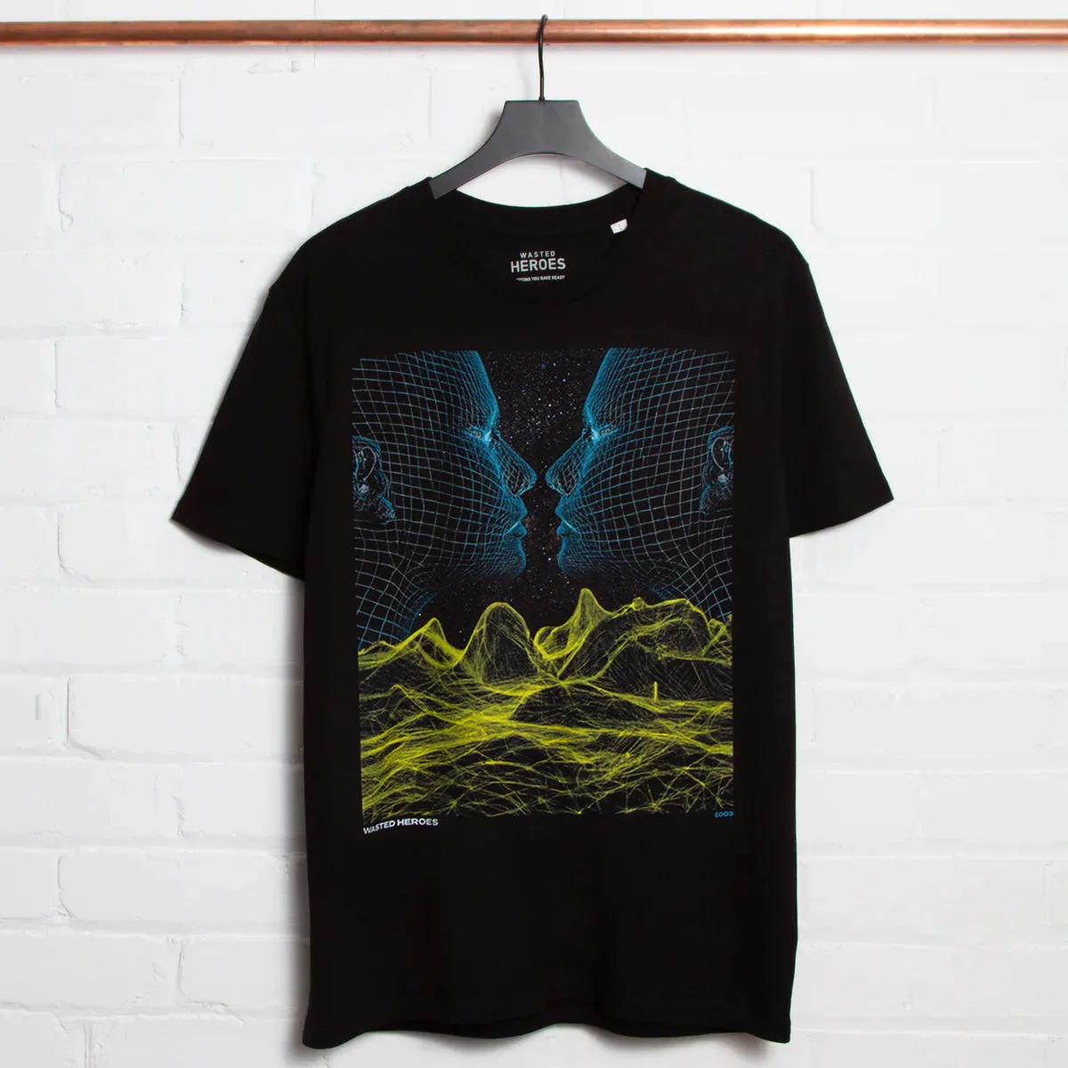 Entity 003 Front Print - Tshirt - Black