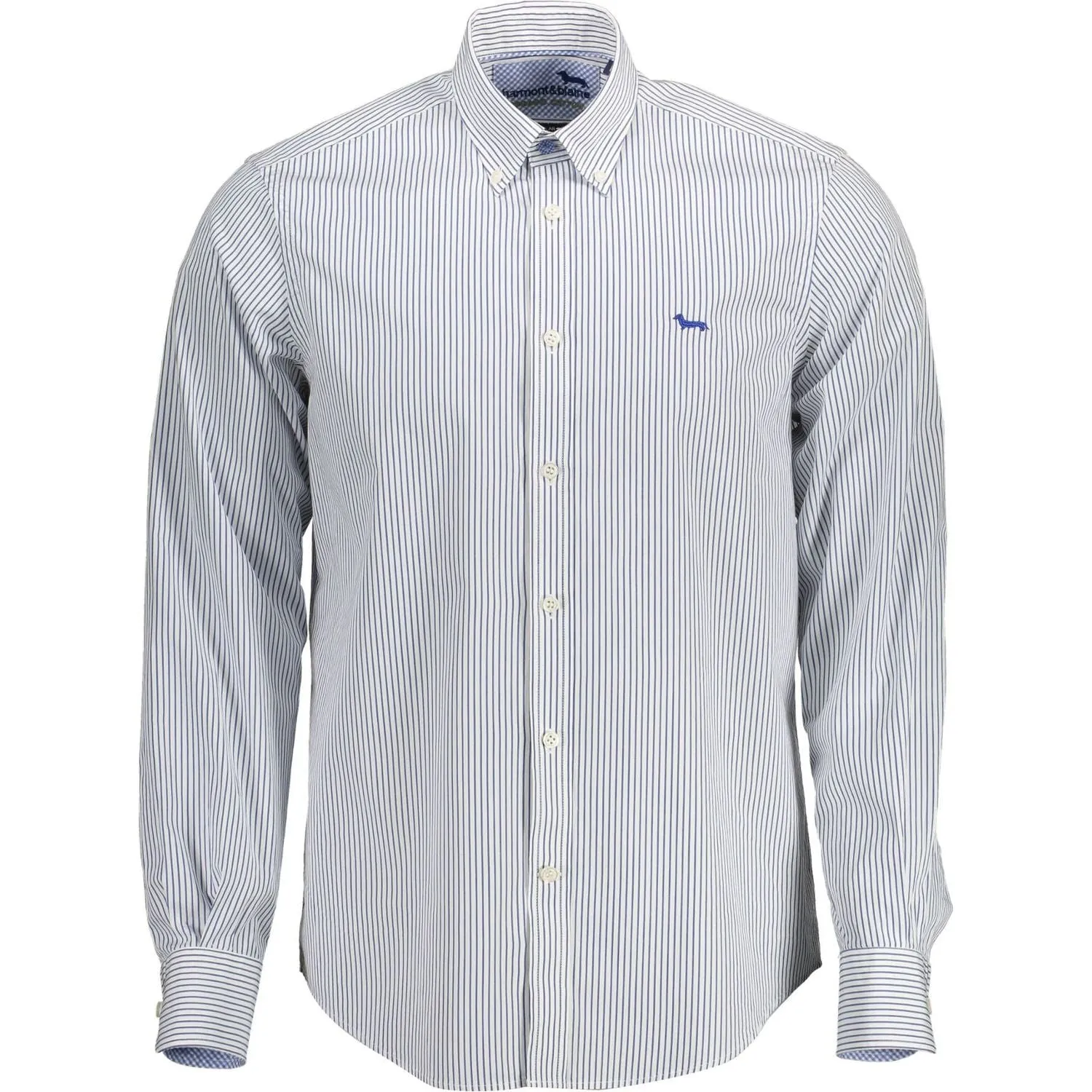 Harmont & Blaine Blue Cotton Men Shirt