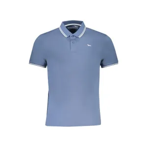 Harmont & Blaine Blue Cotton Polo Shirt