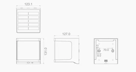 High Quality Outdoor LED Solar Wall Light #6982