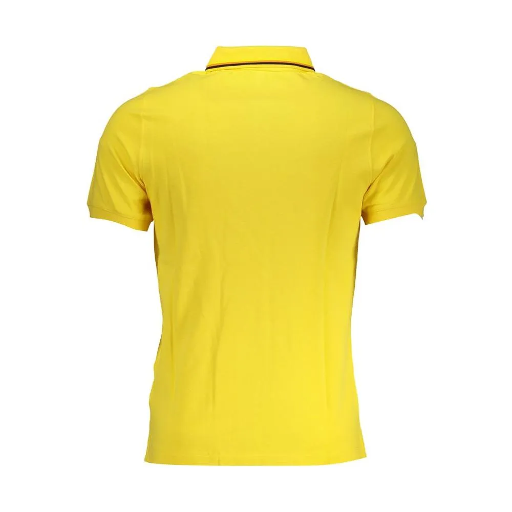 K-WAY Sunny Yellow Contrast Detail Polo