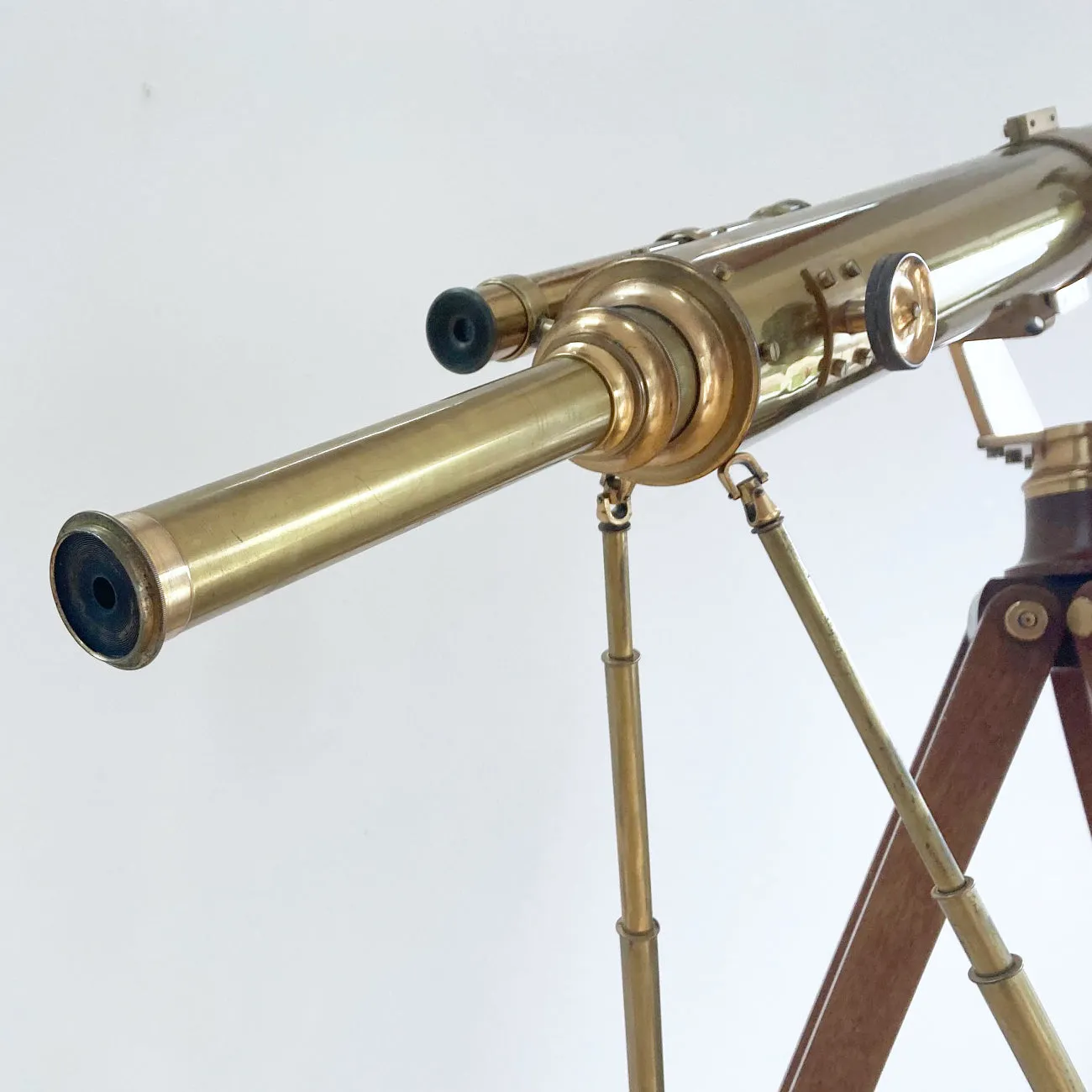 Late Victorian Cased Telescope on Stand by T Cooke & Sons of York