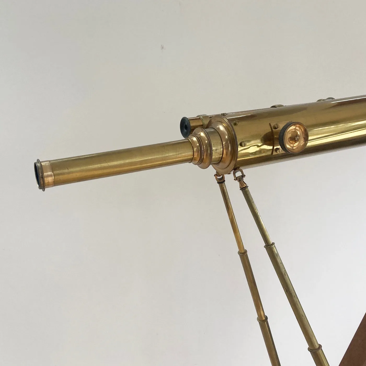 Late Victorian Cased Telescope on Stand by T Cooke & Sons of York