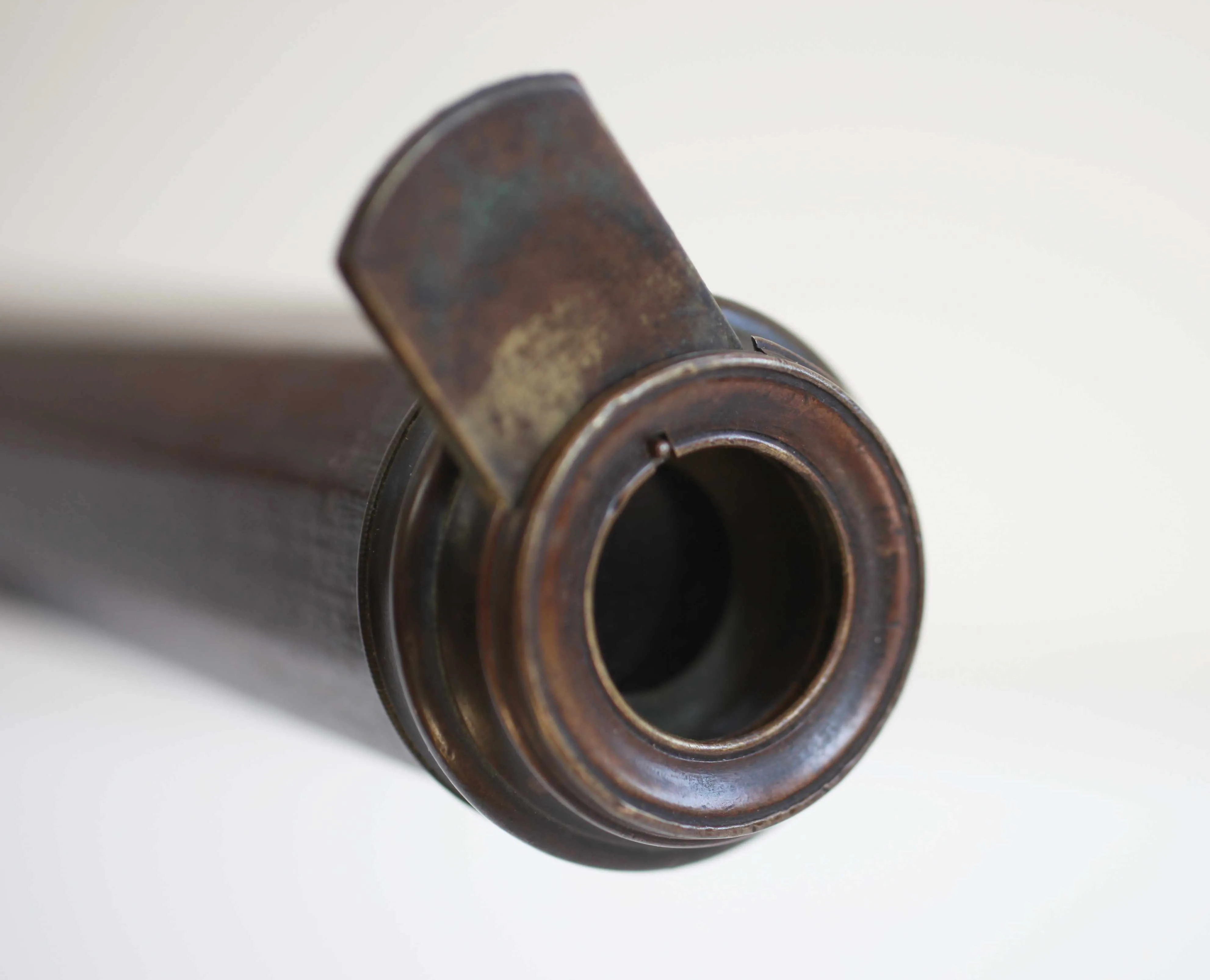 Mid Eighteenth Century Non Achromatic Decagonal Reverse Taper Telescope by John Gilbert