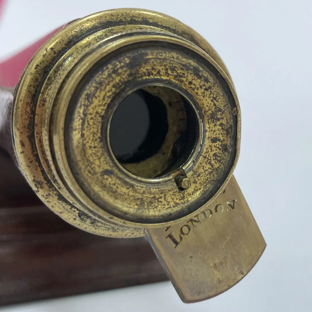 Mid Eighteenth Century Octagonal Telescope by Edward Nairne London