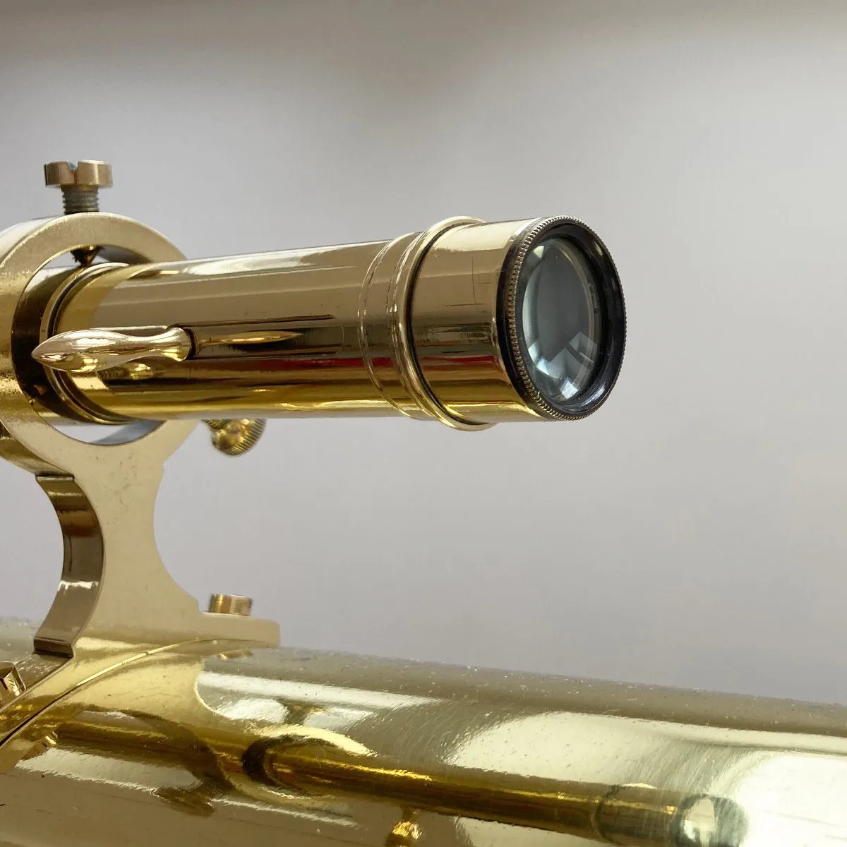 Mid Victorian Astronomical Telescope on Stand by John Browning 63 The Strand London