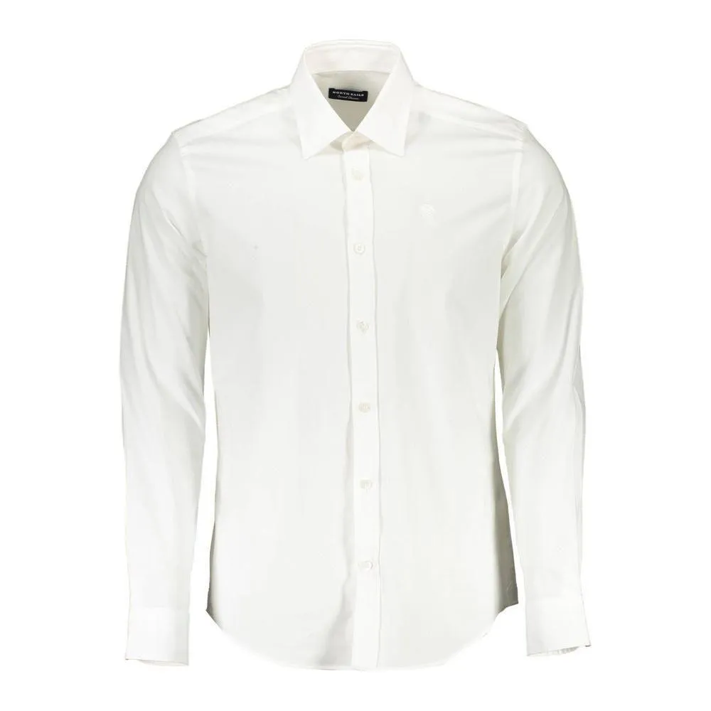 North Sails White Cotton Mens Shirt