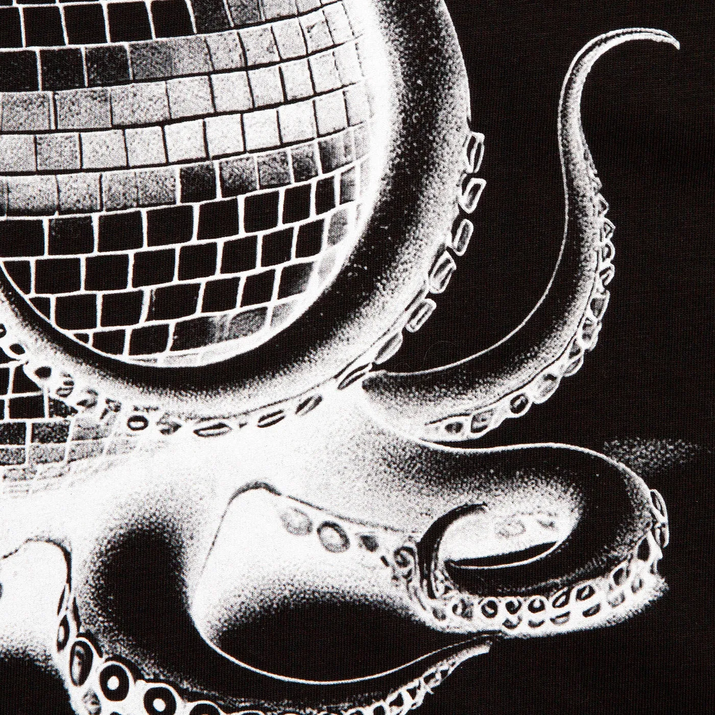 Octo Disco Labs NYC Front Print - Tshirt - Black