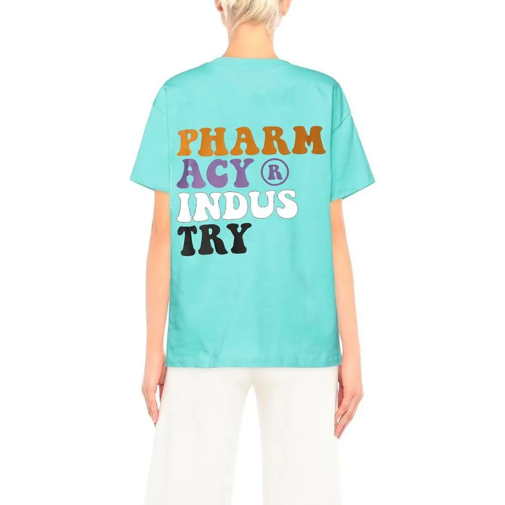 Pharmacy Industry Green Cotton Tops & T-Shirt