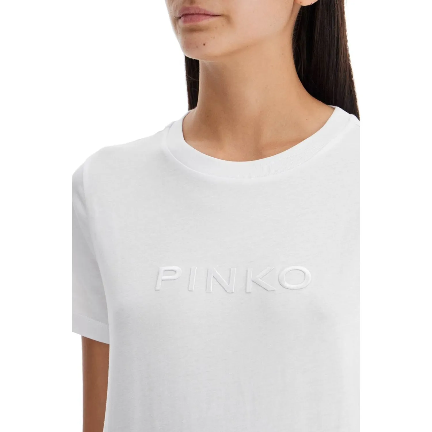 Pinko short-sleeved t-shirt with logo