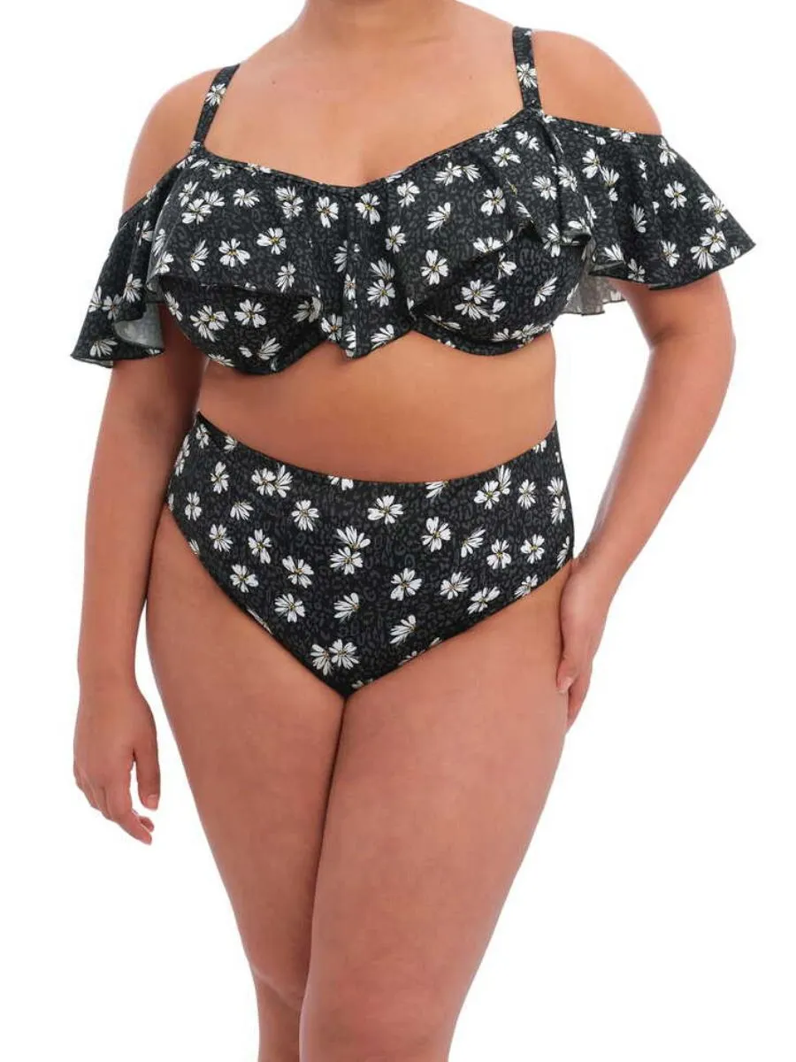 Plain Sailing Bikini Top - Black Daisy