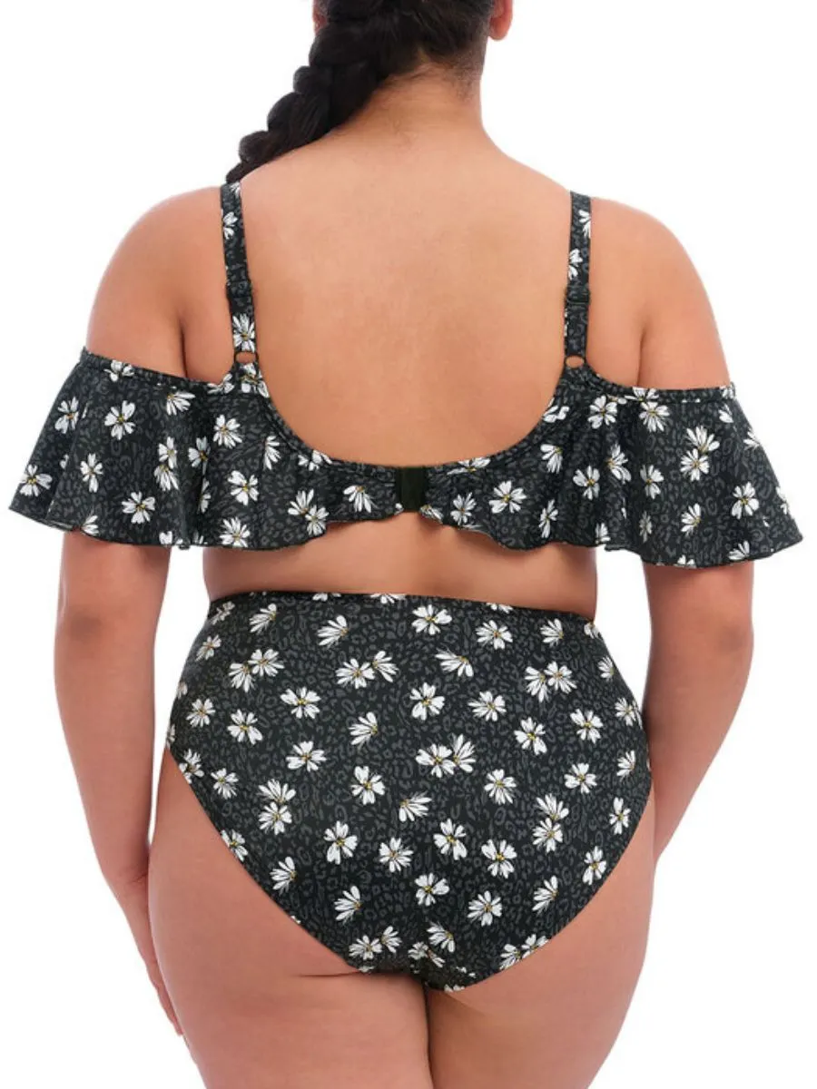 Plain Sailing Bikini Top - Black Daisy