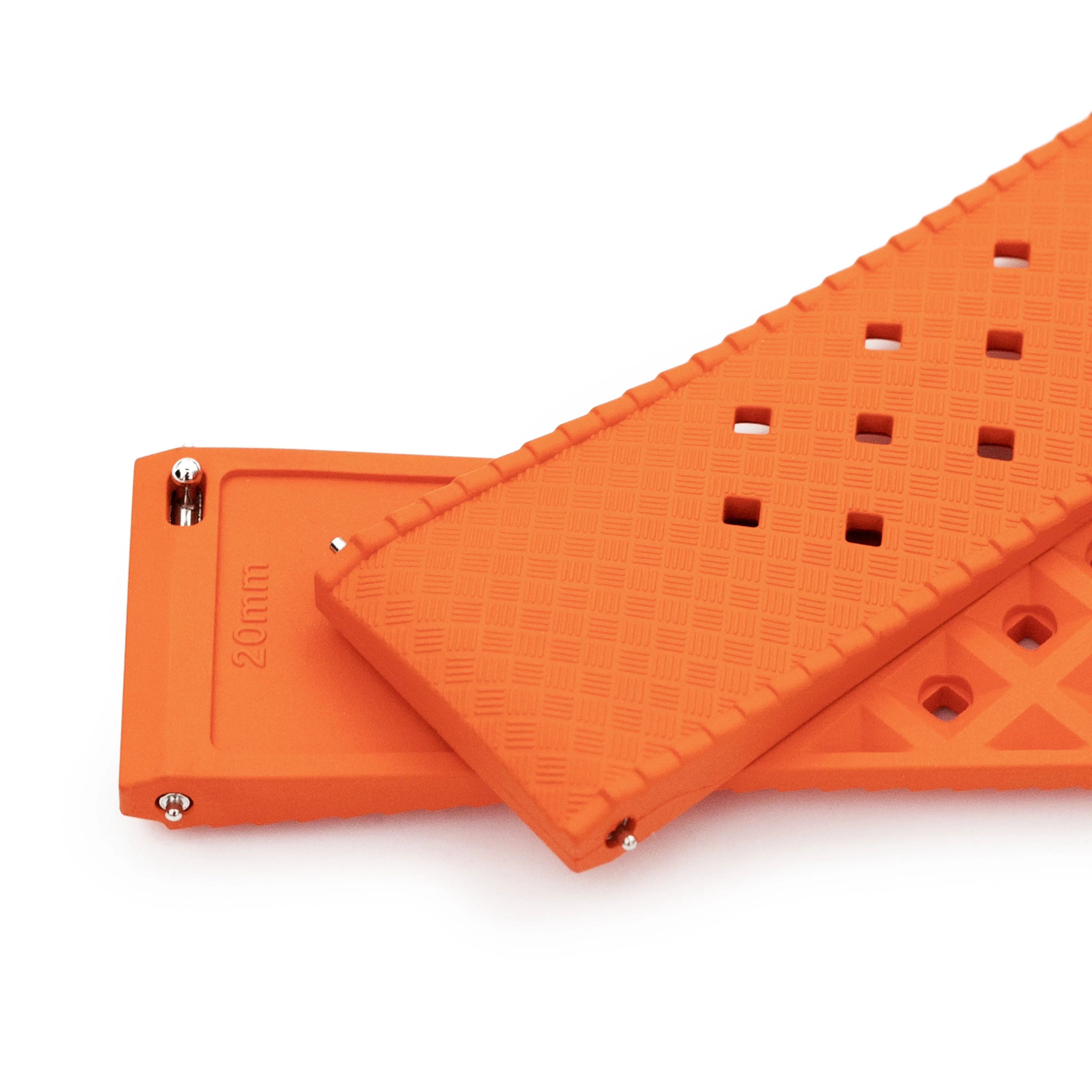 Quick Release Tropical-Style FKM rubber, Orange