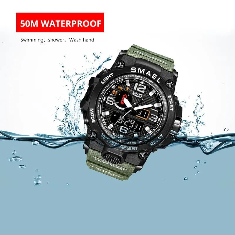 Waterproof Quartz Military Watch For Men