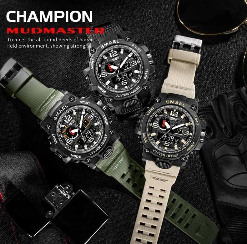 Waterproof Quartz Military Watch For Men