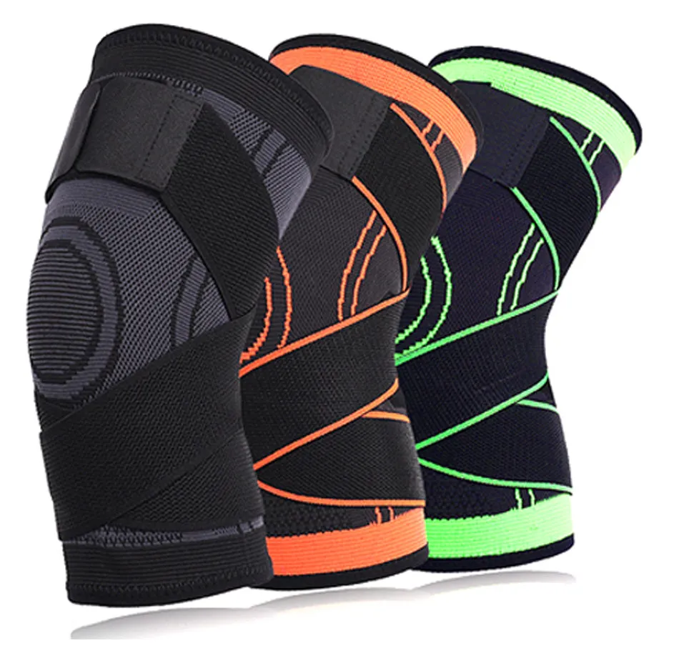 Worthdefence 1/2 PCS Knee Pads Braces Sports Support Kneepad Men Women for Arthritis Joints Protector Fitness Compression Sleeve